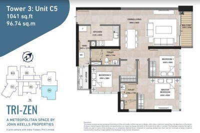 3BR Apartment for Sale at Trizen | Investment LKR 90 Million-11