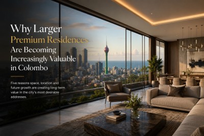 Why Larger Premium Residences Are Becoming Increasingly Valuable in Colombo